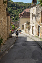  Pilgrimage town of Rocamadour, Episcopal city and sanctuary of the Blessed Virgin Mary, Lot, Midi-Pyrenees, France
