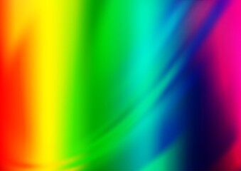 Light Multicolor, Rainbow vector blurred bright background. An elegant bright illustration with gradient. The background for your creative designs.