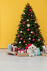 house new year holiday gifts Christmas tree decor