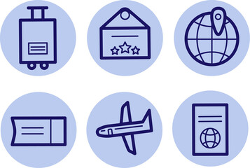 travel icons