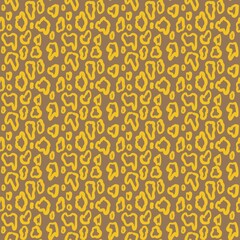 Lopard pattern. Illustration in trending colors.