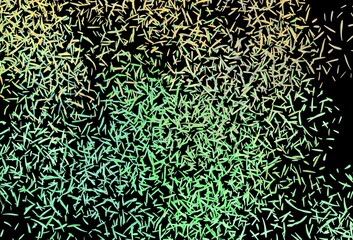 Dark Green, Yellow vector layout with flat lines.