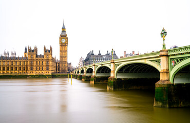 Obraz na płótnie Canvas Big Ben in London, England 