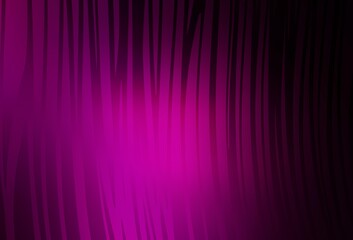 Dark Pink vector template with lines.