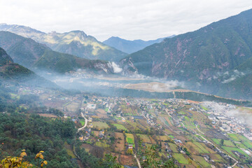 village in the mountains