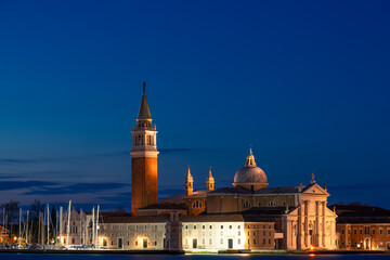 Fototapeta na wymiar San Giorgio Maggiore church in Venice,Italy