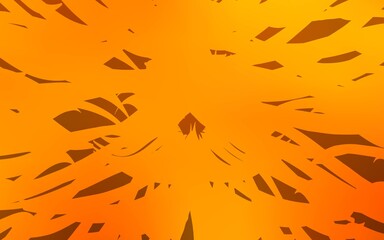 Light Orange vector layout with flat lines.