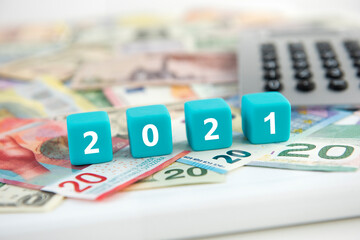 2021, Banknoten verschiedener Länder