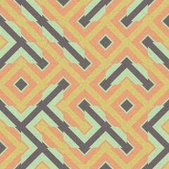 Abstract Geometric Pattern generative computational art illustration