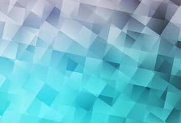 Light Pink, Blue vector background in polygonal style.