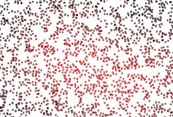 Light Red vector texture with disks.