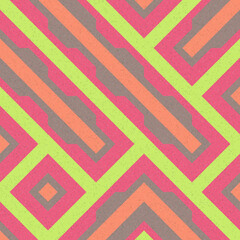 Abstract Geometric Pattern generative computational art illustration