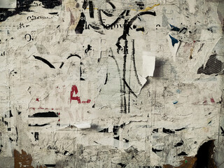 Fototapeta premium Old posters grunge textures and backgrounds