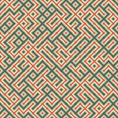 Abstract Geometric Pattern generative computational art illustration