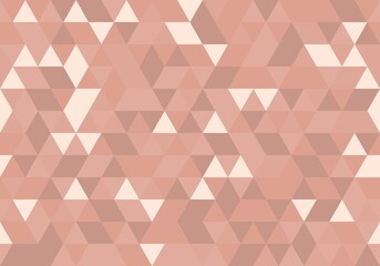 Brown Triangle repeat pattern design decoration. decorative abstract