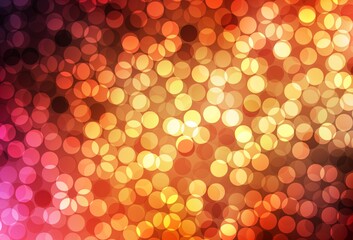 Dark Red vector background with spots.