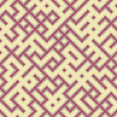 Abstract Geometric Pattern generative computational art illustration