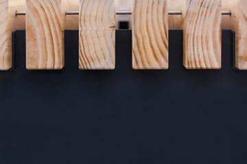 Wood combined with metal. Material combination.
Holz in verbindung mit Metall. Material kombination.