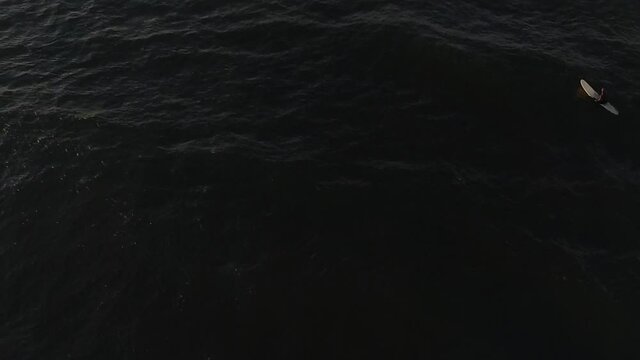 Surfers in Lake Superior 