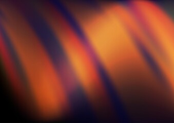 Dark Pink, Yellow vector blurred shine abstract template. A vague abstract illustration with gradient. Brand new design for your business.