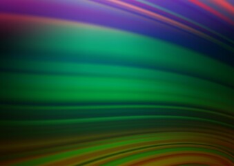 Dark Multicolor, Rainbow vector abstract bright background. An elegant bright illustration with gradient. The template for backgrounds of cell phones.