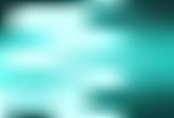 Light Green vector colorful blur background.