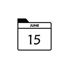 Calendar Icon Vector Illustration