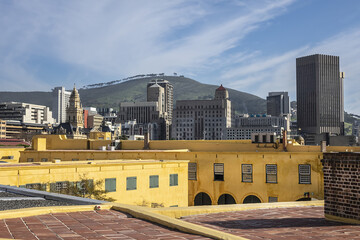Fototapeta premium Castle of Good Hope or Cape Town Castle (Kasteel die Goeie Hoop) - bastion fort built in the XVII century in Cape Town. South Africa.