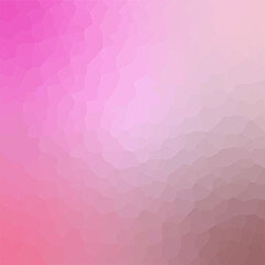 Pink gradient background. Colorful background. Crystal pattern wallpaper. Polygon background. Vector picture.