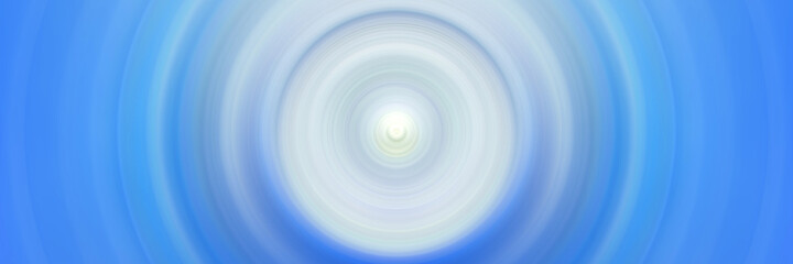 Light abstract designer blue background of concentric circles.