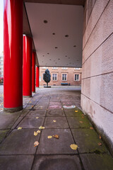D&uuml;sseldorf City Harbour and Rhine
