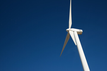 Sustainable wind energy concept view