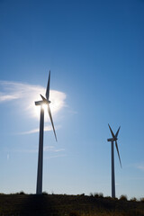 Fototapeta premium Renewable energy concept view