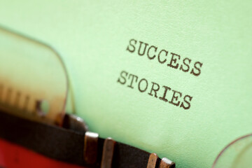 Success stories phrase