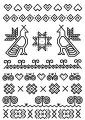 Folk Slovak ornaments from Cicmany village
- 398699612