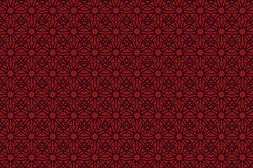 Red and black abstract backgroudn with round shape