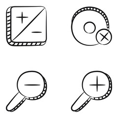 
Trendy Multimedia Doodle Icons Pack 
