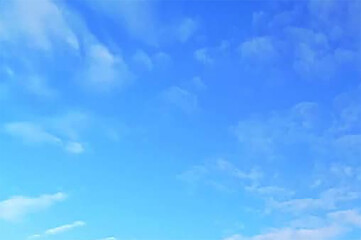 Blue sky with clouds background, Beautiful daylight natural sky composition.