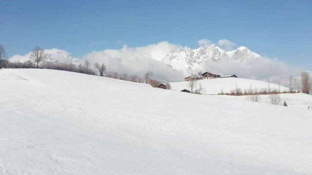 Wilder Kaiser Tirol &Ouml;sterreich Winter Astberg