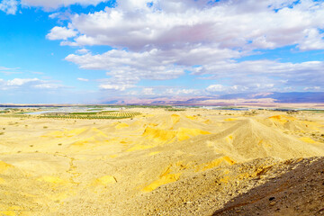 Desert landscape in the Sheizaf Nature Reserve