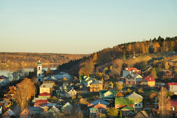 Obraz premium View of Plyos. Ivanovo oblast. Russia