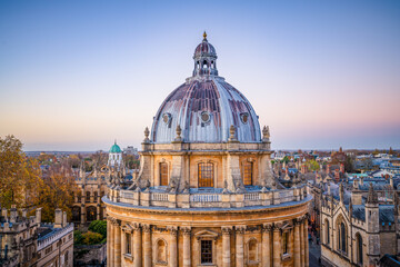 Naklejka premium Dome of science library in Oxford 