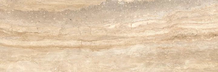 Schilderijen op glas Natural travertine stone texture background. marble background. © Obsessively
