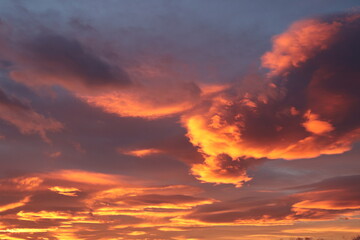fire in the sky