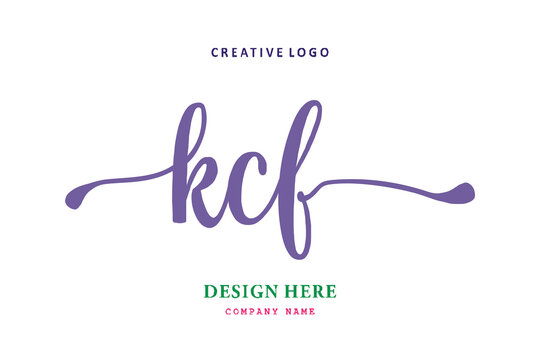 KCF lettering logo is simple, easy to understand and authoritative