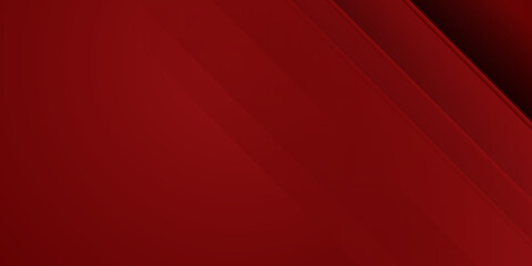 Obraz premium Red abstract vector design background. Vector illustration with modern look wallpaper and metal overlap layer