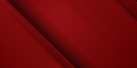 Abstract modern red wallpaper design background. Vector illustration with 3d overlap layer