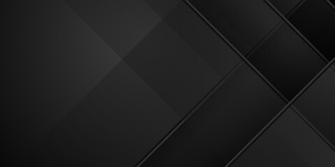Obraz premium Black lighting background with diagonal stripes. Vector abstract background for business corporate