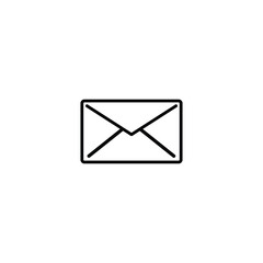 Mail Simple Icon  Vector Illustration