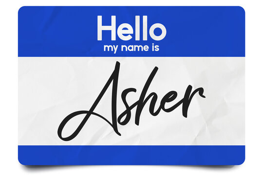 Hello my name is Asher